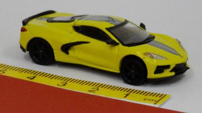 Chevrolet Corvette C8 honiggelb schwarz- PCX87 870672