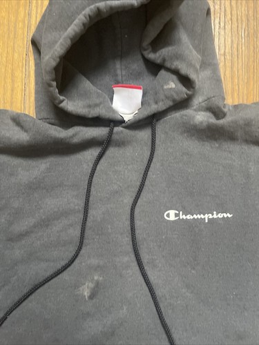 Lot (2) Vintage 80’s-90’s Champion Womens L Cropped Sweatshirts Distressed Crop - Picture 13 of 22