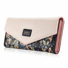 Black Fashion Women Leather Long Wallet Card Holder Clutch Phone Purse Handbag