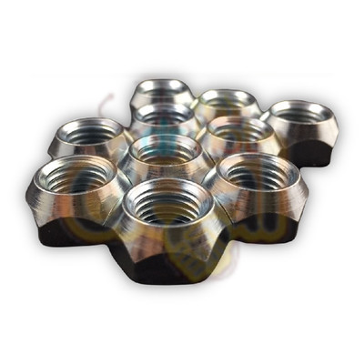 20-Pack Acorn Open End Lug Nuts – 1/2-20 Thread, Blue Zinc Plated, 13/16 Hex – For Steel Wheels