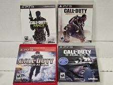 PS3 Call of Duty Lot: MW3, World at War, Ghosts & Advanced (Sony PlayStation 3)