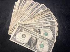 1963B One Dollar Barr Note $1 Bill Clean Circulated - 1 Note