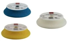 Rupes ultra high performance d-a foam polishing pads 3" 3pk