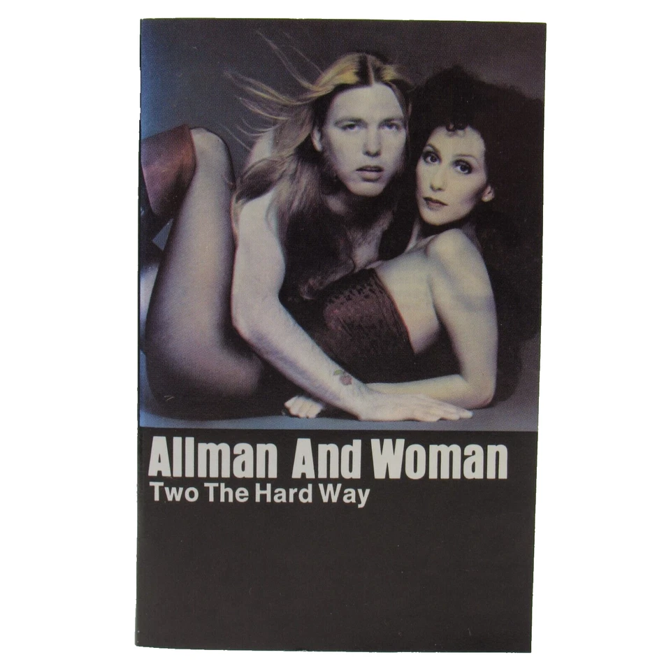 Greg Allman & Cher Allman And Woman Two The Hard Way Cassette Warner Bros. 1977 Foto 2 de 4