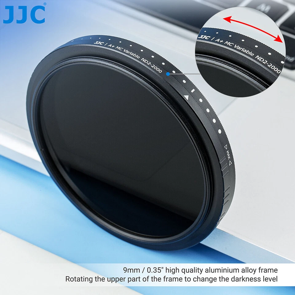 JJC 46mm ND2-ND2000 ND Filter Variable Neutral Density Filter for Camera Lens - Image 4 of 4