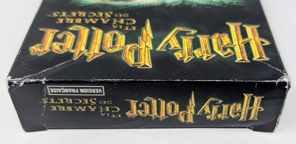 Harry Potter et la Chambre des Secrets VHS (2002) - NTSC - French - VG (Tested) - Image 4 of 4