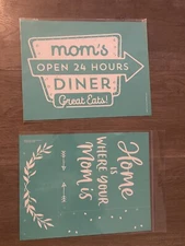 chalk couture transfer Lot 2pc **NEW MOM**