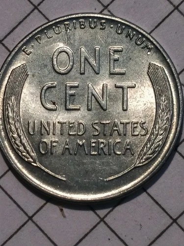 1943 Lincoln Wheat Small Cent Steel Circulated US One Cent Coin