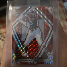 Fernando Tatis Jr 2020 Panini Chronicles Spectra Jersey Patch Red #08 /25