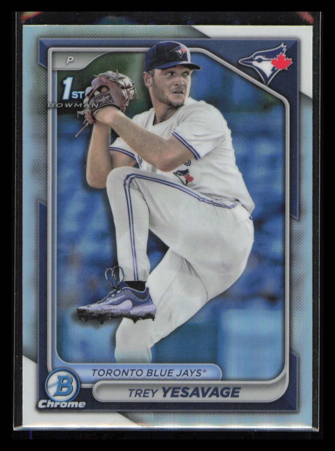 2024 Bowman Draft #BDC-92 Trey Yesavage Chrome Refractor