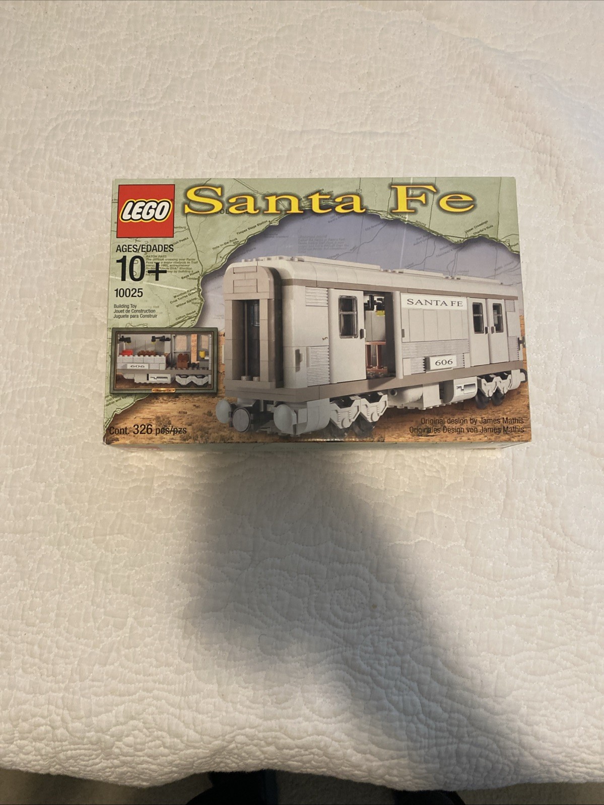Lego set 10025 - Santa Fe Cars Set I - Complete with Box and Instructions