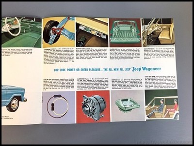 1962 1963 Jeep Wagoneer Original Car Sales Brochure Catalog | eBay 1962 1963 Jeep Wagoneer Original Car Sales Brochure Catalog | eBay