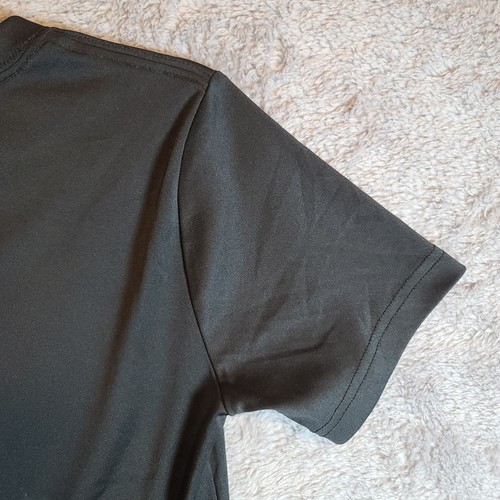 Nike Air Jordan Dri-fit T-shirt Boys Medium Black Short Sleeve Upside-down Logo - Picture 8 of 15