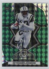 2022 Panini Mosaic Green Mosaic Prizm Keyshawn Johnson #155 01sb