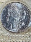 1891-S Morgan Silver Dollar Looks UNC BU Strong Luster Better Date Key Type Coin
