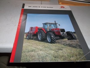 Massey Ferguson 3000 & 3100 Series Tractors 8 page Brochure