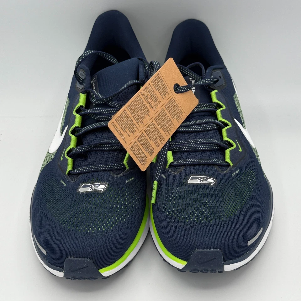 Nike Zoom Pegasus Zapatos Para Hombres 11.5 Azul Seattle Seahawks NFL Correr FZ5096 400 Foto 2 de 4