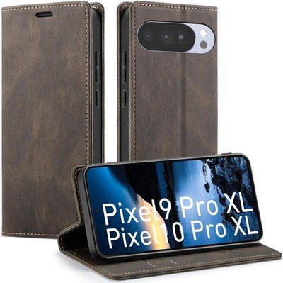 Google Pixel 9 Pro XL/10 Pro XL Wallet Case with Card Holder [RFID Blocking]