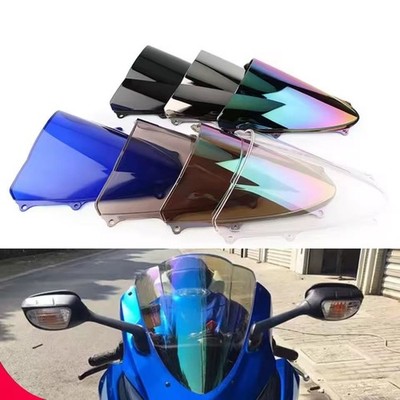 For Suzuki GSXR1000 K9 Motorcycle Windshield Windscreen Double Bubble 2009-2016