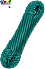 60M Green Rotary Airer Replacement Washing Line Outdoor PVC Thick Strong All Wea