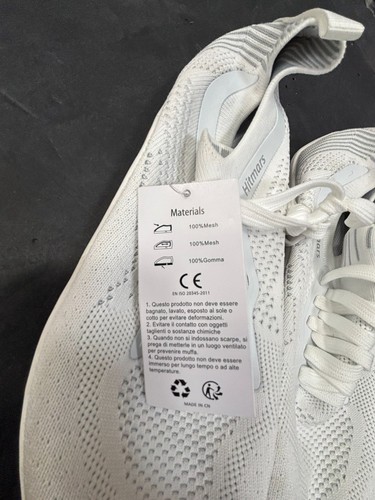 Hitmars White Barefoot Trainers Unisex Comfortable Mesh New BNWT EUR 38 UK 5 - Picture 3 of 9