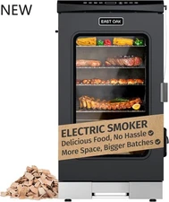 EAST OAK 30"Electric Smoker for Outdoors | Built-in Meat Probe & Up to 6× Longer