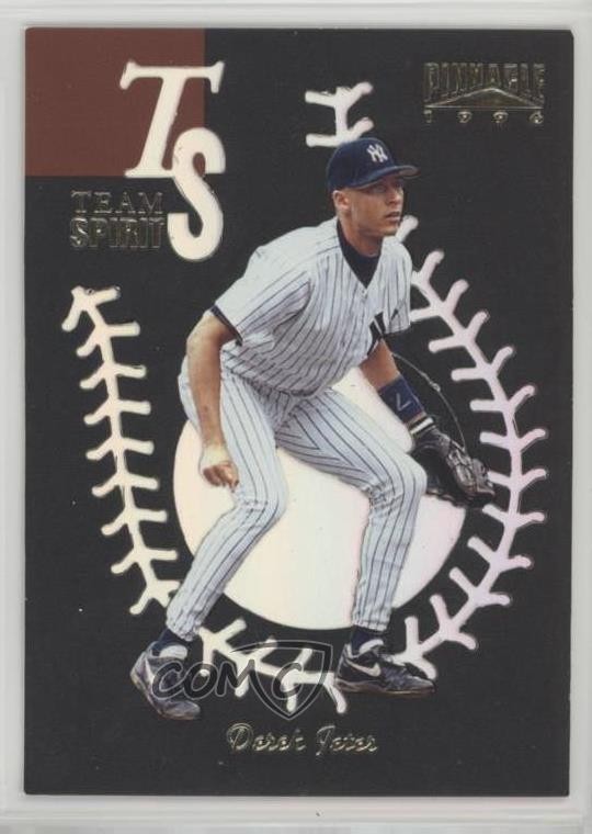 1996 Pinnacle Team Spirit Derek Jeter #3 HOF 0x5