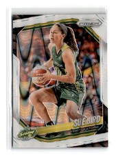 Sue Bird 2025 Panini Prizm WNBA White Seismic Prizms #38 Seattle Storm