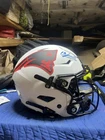 Mac Jones Autographed Lunar Authentic Speed Helmet