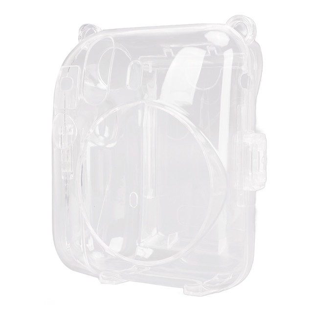 Crystal Clear Case For Mini 12 Instant Camera With Shoulder Stra