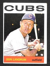 1964 Topps #286 Don Landrum - VG - Chicago Cubs