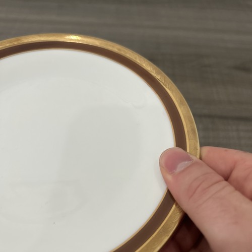 Richard Ginori PALERMO BROWN Bread & Butter Plate 6 1/4” Set Of 6 Made In Italy - Picture 9 of 17