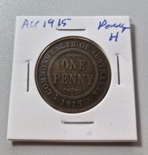 Australia, 1915-H 1/2 Penny, 