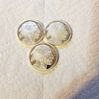 Buffalo Indian Head Rounds Silver 999 Troy 1 Oz. Rounds , Lot of 3