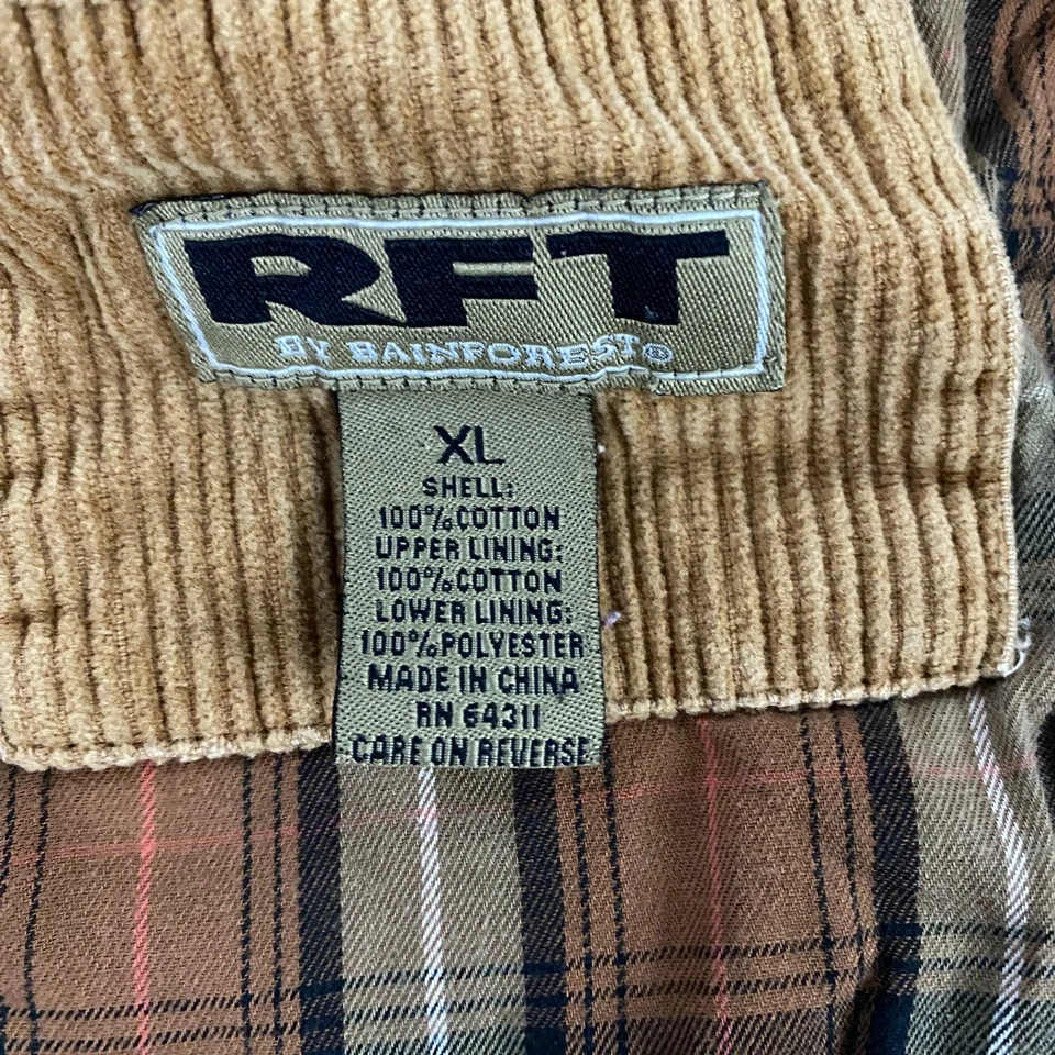 Chaqueta de pana para tareas para hombre talla XL abrigo de granero blazer ropa de trabajo vintage Foto 4 de 4