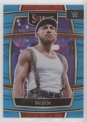 2022 Panini Select WWE Concourse Light Blue Prizm 19/299 Bushwhacker Butch 0q1p