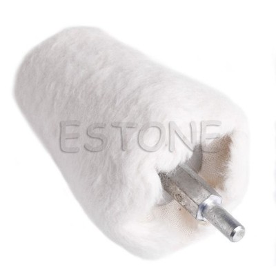2.2'' Cone Tapered Rotary Weave Cotton Polishing Buffing Wheel 1/4'' Shank Brush