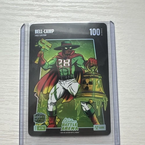 Bo Jackson Battle Arena Bell camp Glow Battlefoil