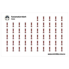 Planner Stickers – Decorative Priority Reminder Labels With Urgent Task Icons