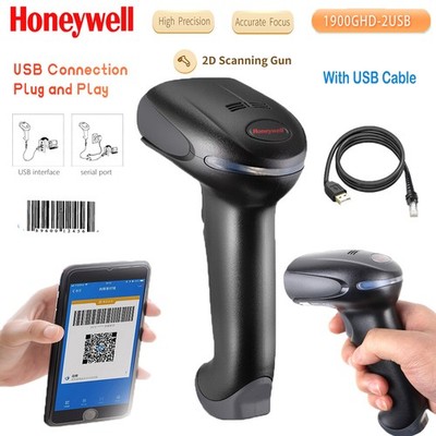 Honeywell 1900G-HD (High Density) 2D Barcode Scanner Xenon 1900G w/ USB Cable