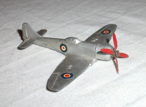Vintage Dinky, Diecast Tempest II Fighter Model.  Meccano, England.