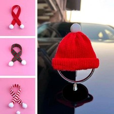 Mercedes E-Class and S-Class Emblem Ornament with Red and Scarf- Hat K5E4