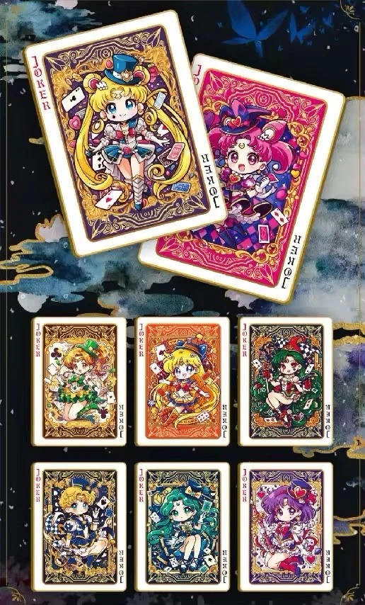 Jogo de cartas colecionáveis Sailor Moon pacote com 13 CCG Booster Box Moon Night - Imagem 2 de 4