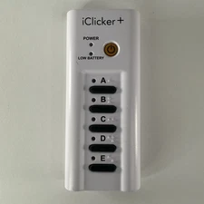 iClicker Plus Remote Control RLR15 Student Classroom Response System Tested