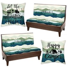 6 Pcs RV Dinette Cushion Covers Stretch Couch Cushions Cover Replacement
