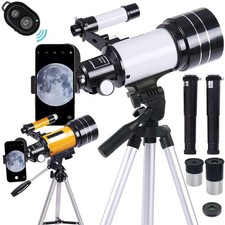 30070 Astronomical Telescope 150X with Phone Adapter for Beginner Moon Watching