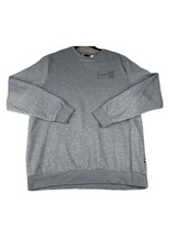 PUMA Men  s Fleece Crew Sweatshirt Gray Size Large