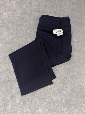 DULUTH TRADING CO. NoGa Black Classic Bootcut Leg Pants Size 2XL x 31