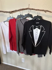 Lot Of 4 Women’s Long Sleeve Tops, Multiple Brands Thermal XL