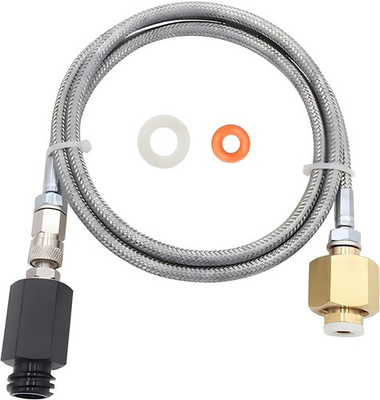 #ad #ad Soda Machine Co2 Adapter with High Pressure Stainless Steel External Hose CG... $53.47